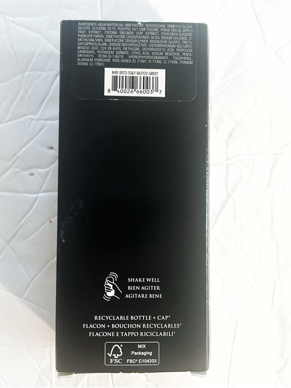 KVD Good Apple Full-Coverage Serum Foundation - 1.01oz Tan 066 NIB FAST SHIP! - Picture 3 of 6